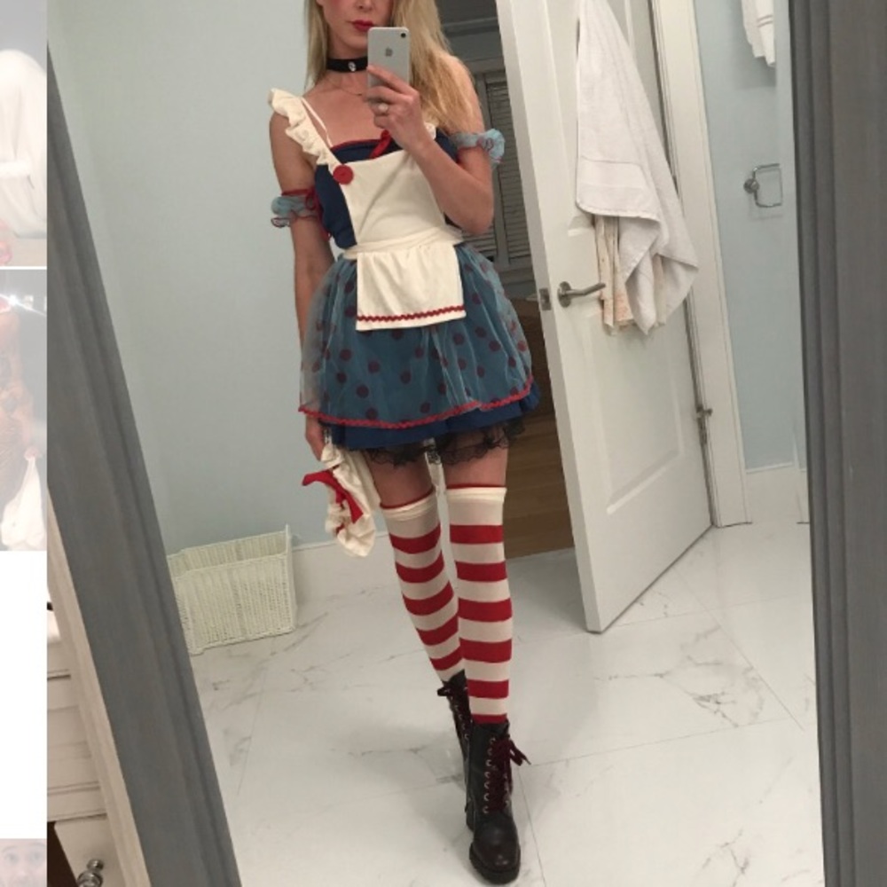 Entire Halloween Rag doll costume